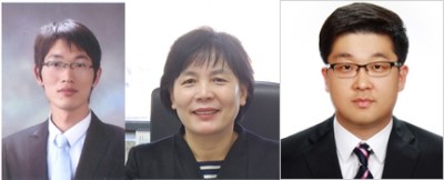 제1저자인 유영석 아주대 연구원(왼쪽)과 조혜성 아주대 교수(가운데), 이종수 충남대 교수 - 아주대·충남대 제공